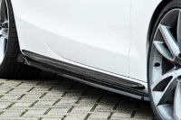 Audi A5 / B8 S-Line Cup Hochglanz Seitenschwelersatz  mit Seitlichem Wing  ( nur Cabrio /Coupe )