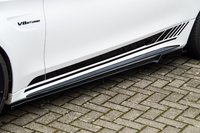 Mercedes Benz C63 AMG, W205  Carbon Heckansatz Seite 2 tlg.links / Rechts mit seitlichem Wing aus ABS  