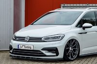 VW Touran Typ 5T, R-Line Carbon Cup Frontspoilerlippe aus ABS