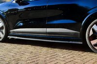 Renault Megane E-Tech Elektric, Typ: RCB Carbon Seitenschwellersatz aus ABS mit seitlichem Wing vorn + hinten